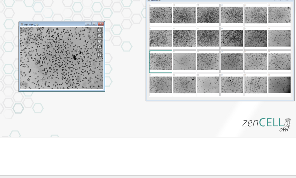 Cell culture monitoring software overview